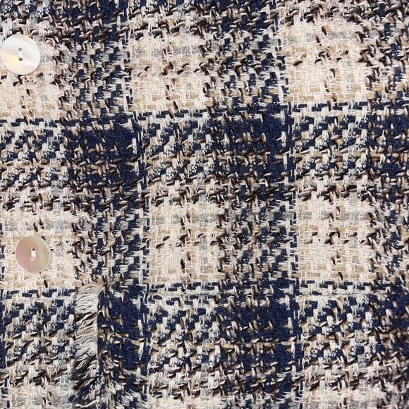 BLANK NYC Women's Plaid Shirt Jacket, Stylish Shacket, Size XS, NWOT - Picture 6 of 9